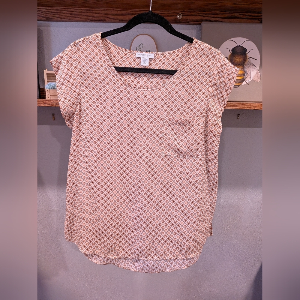 Women's Geometric Print Top